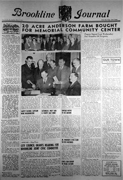 Brookline Journal - May 9, 1947