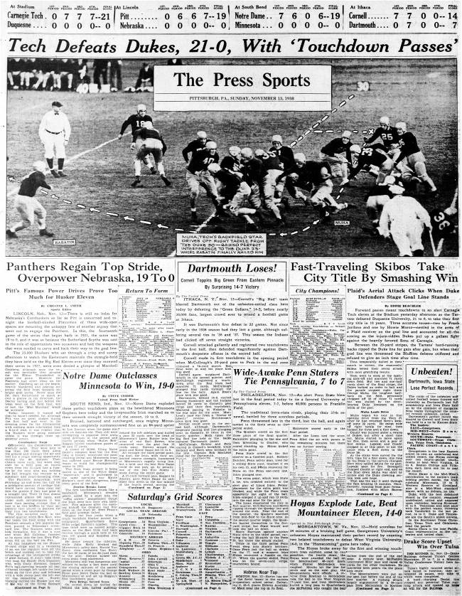 Pittsburgh Press - November 13, 1938