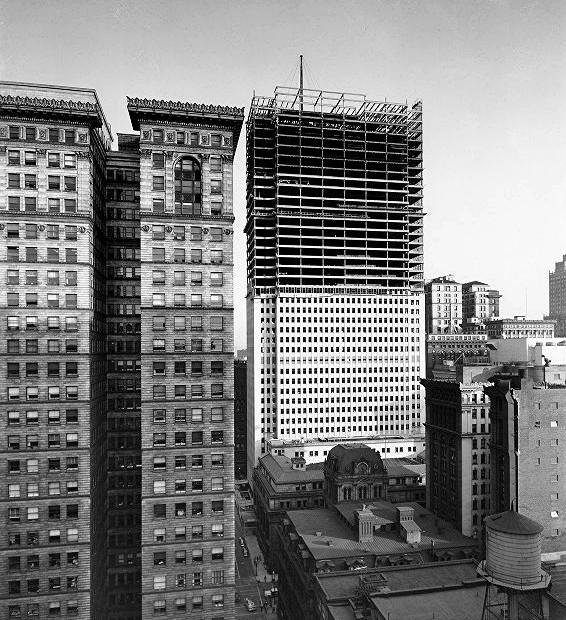 Construction of 525 William Penn Place
