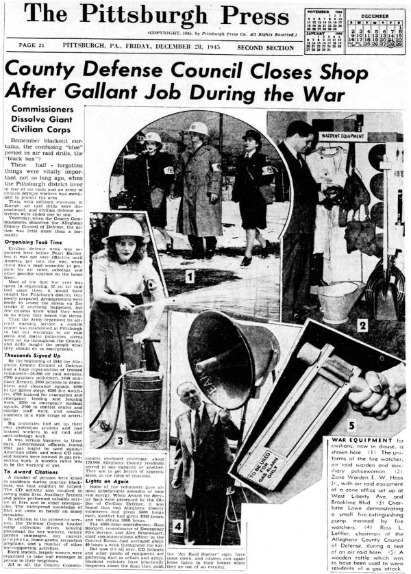 Pittsburgh Press - December 28, 1945.