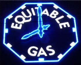 The Equitable Gas Clock