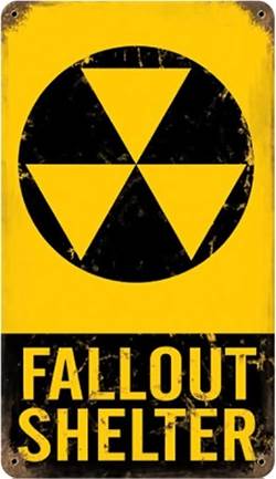 Fall Out Shelter Sign