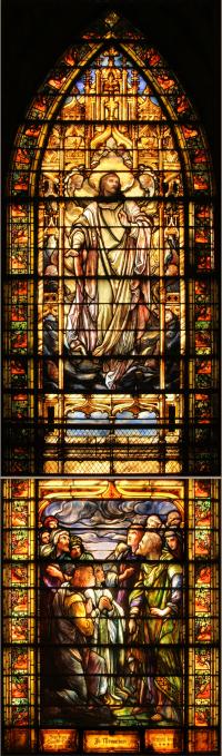 Irwin Stained Glass Window