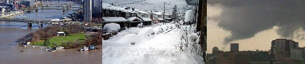 The History of Floods, Snowstorms
and Tornados in Pittsburgh