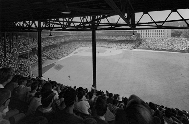 A view from Peanut Heaven in Left Field.