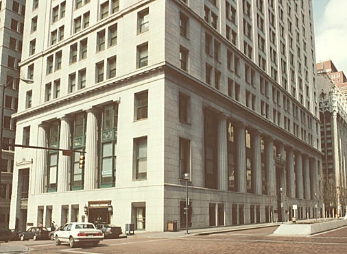 The Frick Building lower levels.