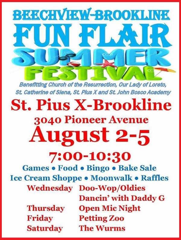 Brookline-Beechview Fun Flair - 2017