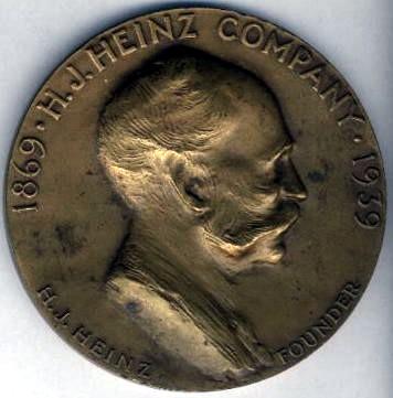Heinz 70th Anniversary
 Commemorative Coin - Obverse