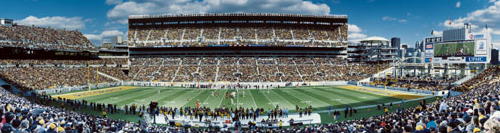The inaugural game at Heinz Field - 2001
