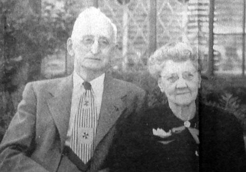 Mr. and Mrs. Joseph Moore, 1950