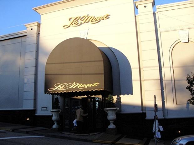 Fine dining with a
 view of the Golden Triangle at the Lemont