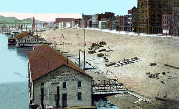 The Mon Wharf
 - 1906