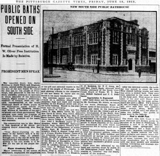 Pittsburgh Gazette Times - June 18, 1915.