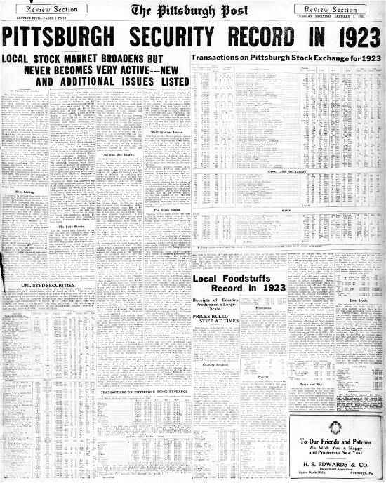 Pittsburgh Post - January 1, 1924