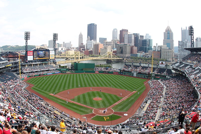 PNC Park - home of the Pittsburgh Pirates.