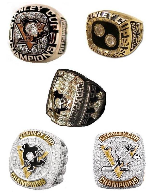 Penguins Stanley Cup Championship Rings.