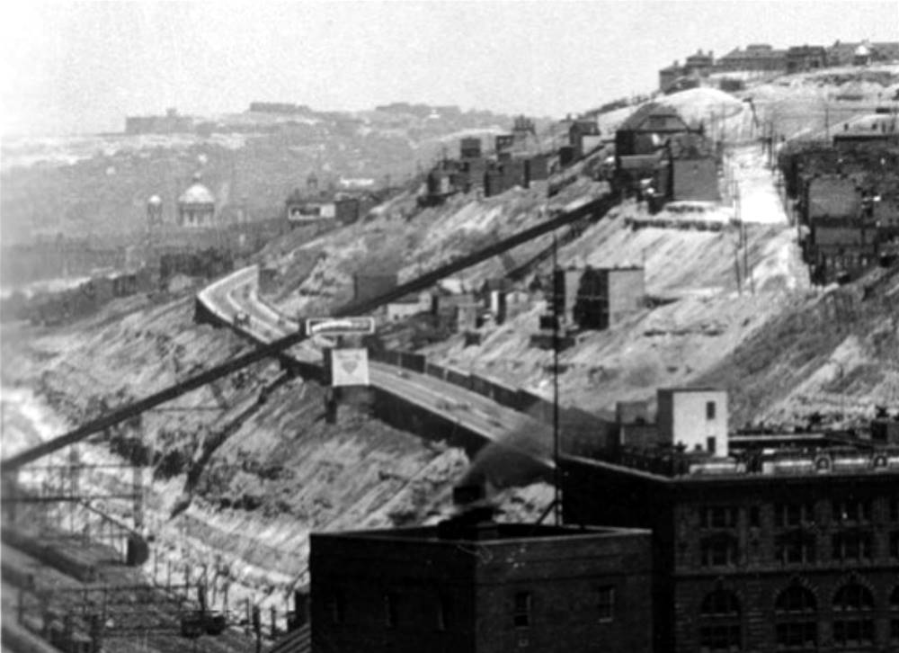The Penn Incline in 1932.