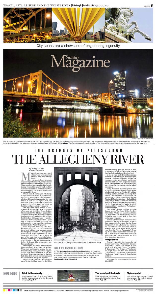 Pittsburgh Post-Gazette - July 21, 2013