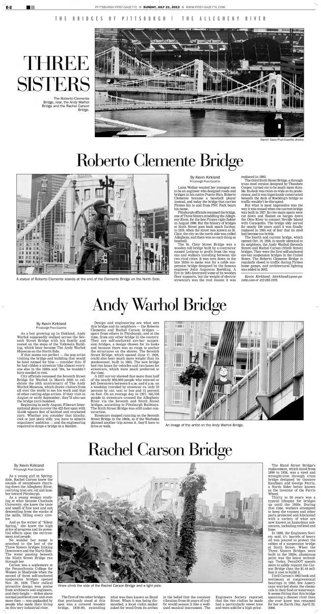 Pittsburgh Post-Gazette - July 21, 2013