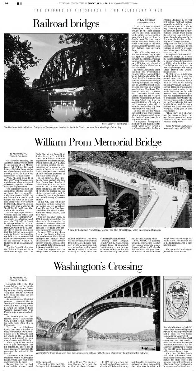 Pittsburgh Post-Gazette - July 21, 2013