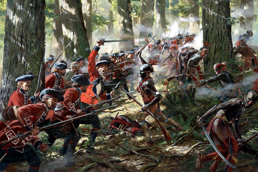 Indians defeated at Battle of Bushy Run - August 5, 1763