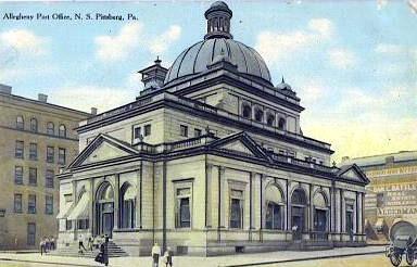 Allegheny's First
 Post Office on the North Side