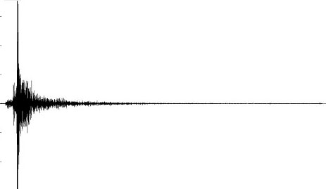 Seismographic reading -
Pittsburgh, PA - 6/23/10.