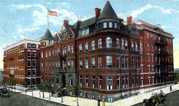 South Side Hospital and Oliver Annex.