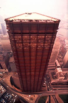 USX Tower from the above.