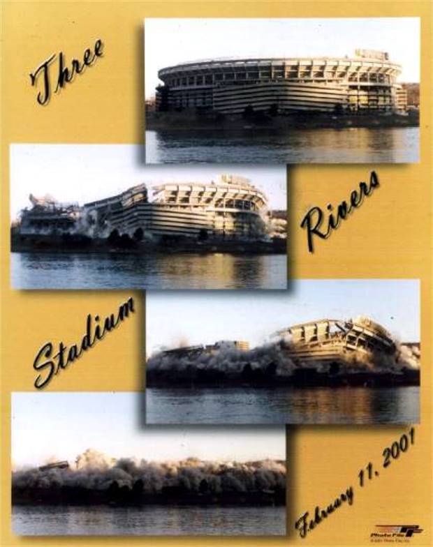 The Implosion of Three Rivers Stadium