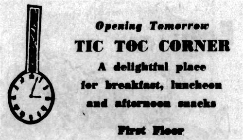 Tic Toc Corner - 03/20/55