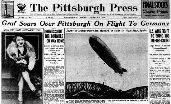 Pitttsburgh Press - 10/28/1933