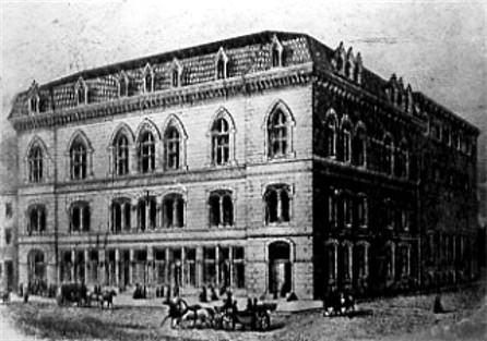 The original Mercy Hospital on Penn Avenue.