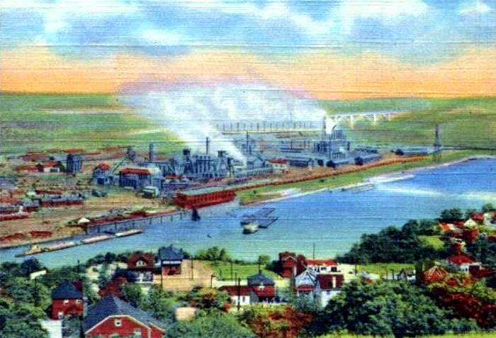 Edgar Thomson Works in
 Braddock