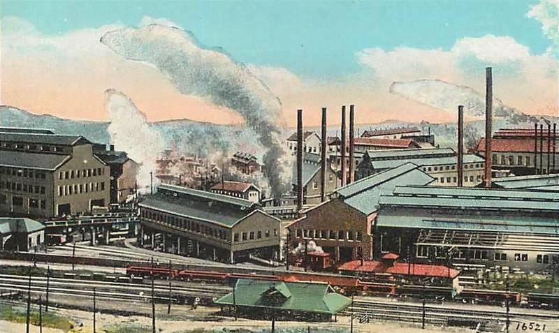 Entrance to Carnegie
 Steel Homestead Works