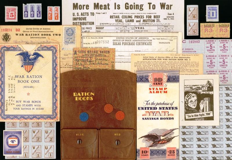 WWII ration coupons