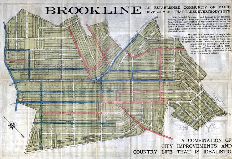Real Estate Brochure - front - 1924.