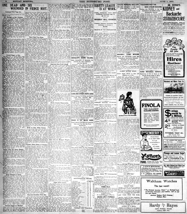 Pittsburg Daily Post - June 1, 1903