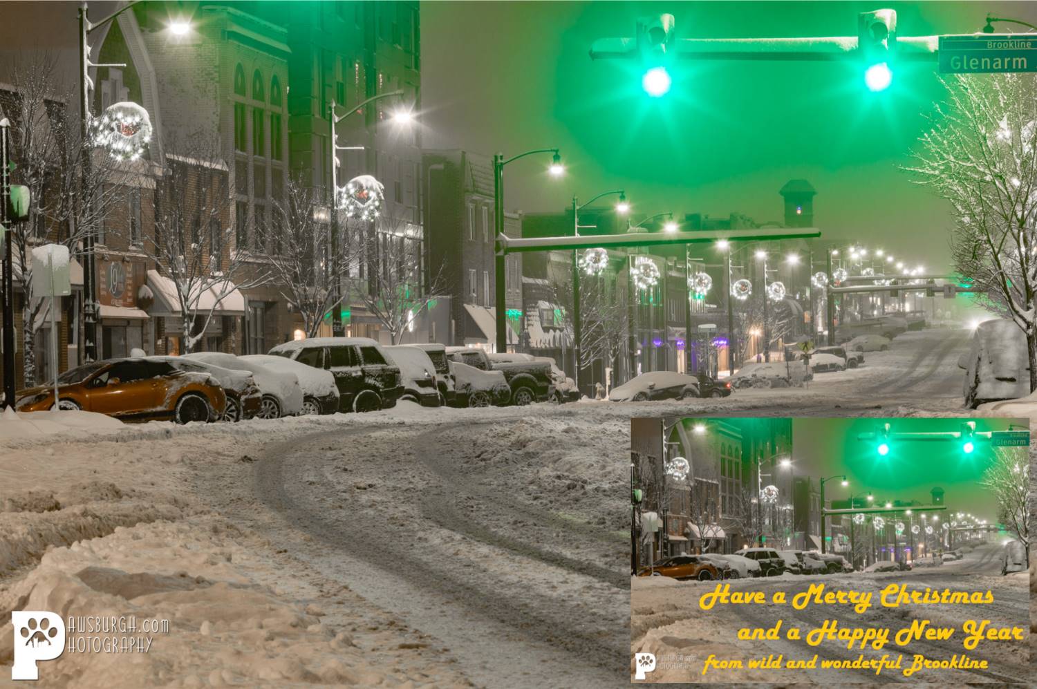 Brookline Boulevard - December 16, 2020.