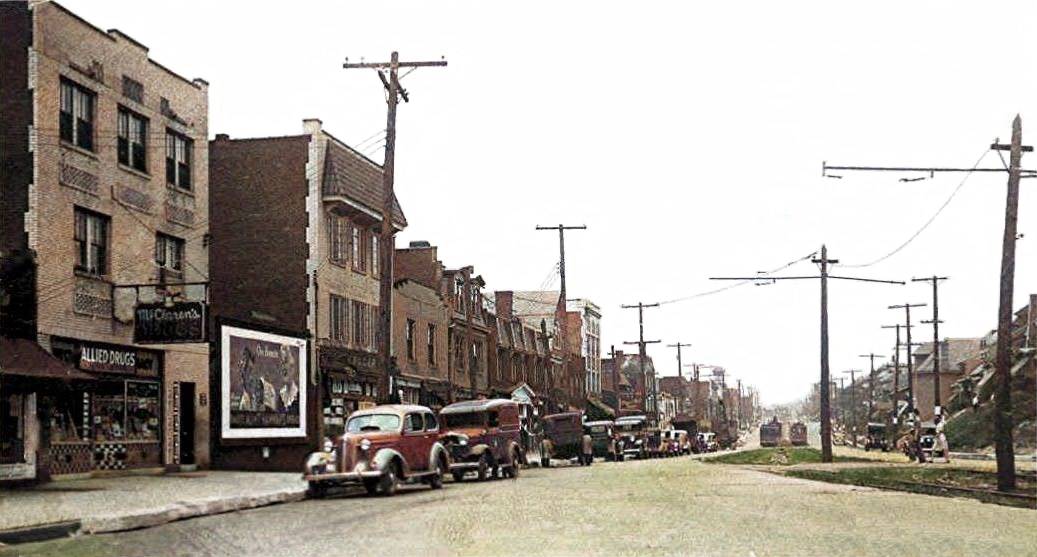 Brookline Boulevard, 1936.