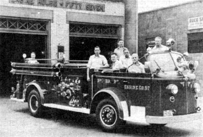 Brookline Fire
 Engine - 1951
