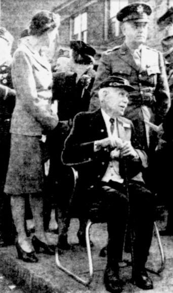 Joseph P. Caldwell, 96-year
old Civil War Veteran.
