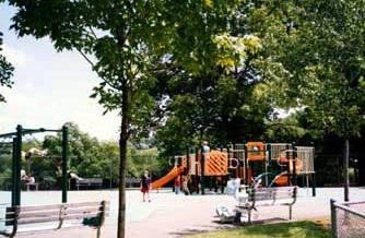 The playground at Moore Park - 1998.