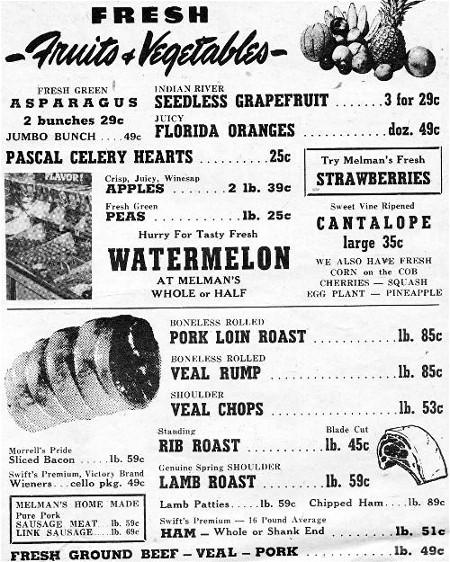 Melman's Market - 1976