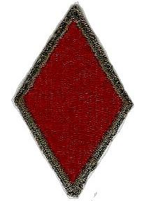 Insignia of the 5th Division, the Red Diamonds.