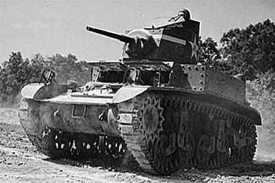 M3 Stuart Light Tank - 1942