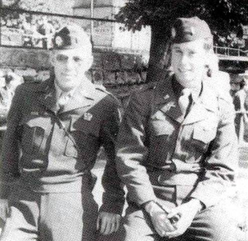 Lt. McCutcheon and Capt. Jack Foley
