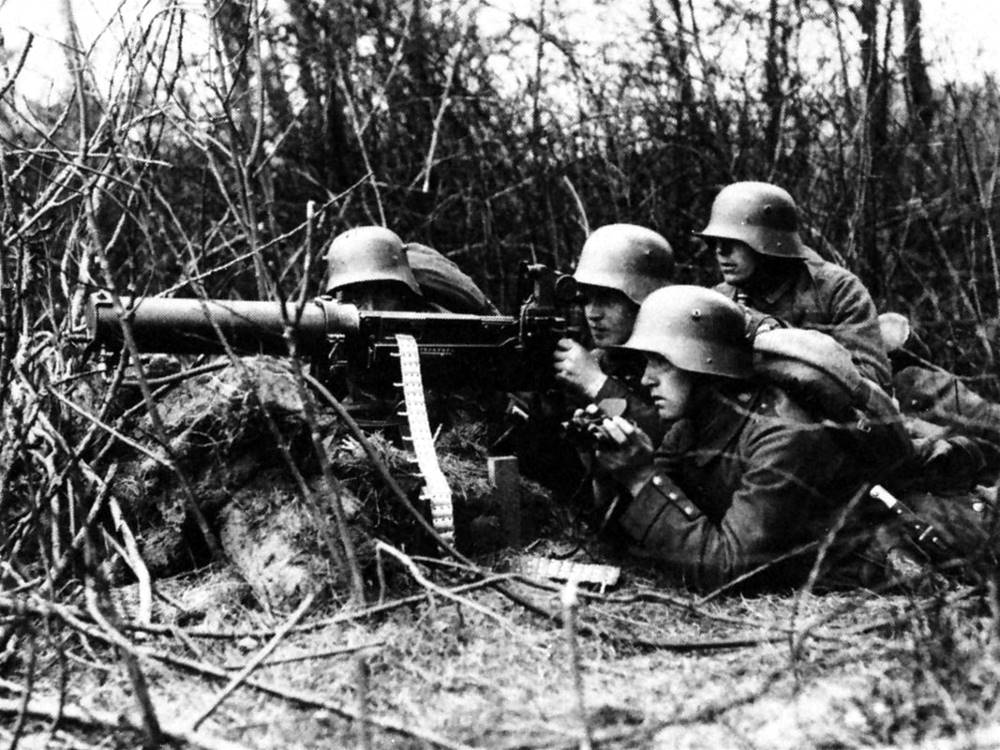German Machine Gun Nest