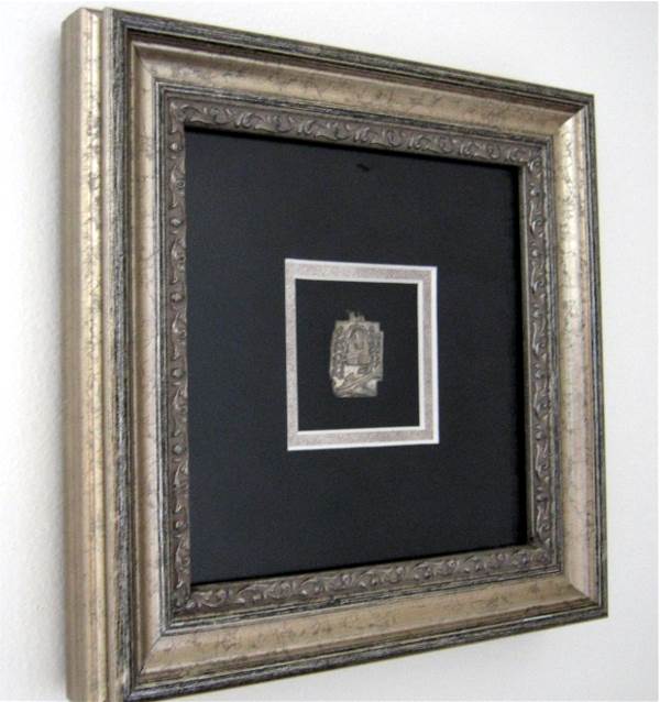 James Wonn's Our Lady of Loreto
Medallion that was found in Laos.