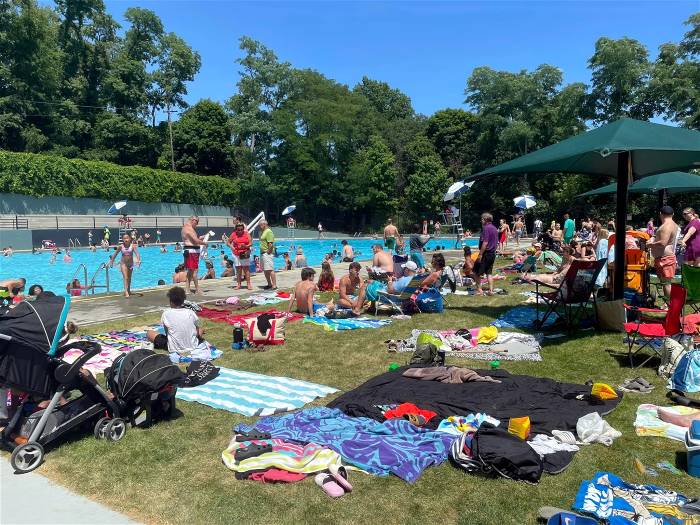 Moore Pool - June 25, 2022.